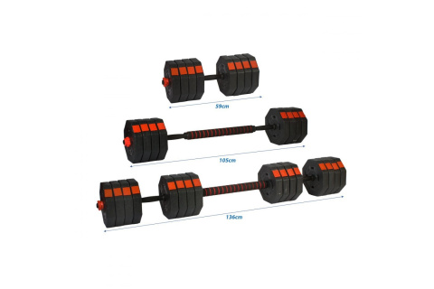 HANTLE REGULOWANE SZTANGA S1033433 40KG /EB FIT