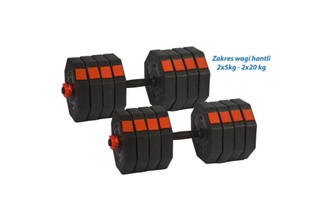 HANTLE REGULOWANE SZTANGA S1033433 40KG /EB FIT