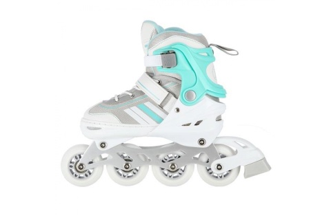 ŁYŻWOROLKI REGULOWANE 2W1 NH18191 ROZM. M (34-38) /NILS