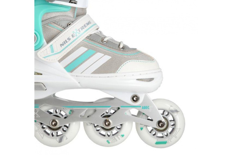 ŁYŻWOROLKI REGULOWANE 2W1 NH18191 ROZM. M (34-38) /NILS