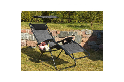 FOTEL LEŻAK OGRODOWY PLAŻOWY S1032320 /SASKA GARDEN