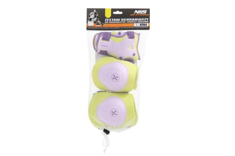 OCHRANIACZE H704 ROZM. L ZESTAW FIOL-LIMONK. /NILS