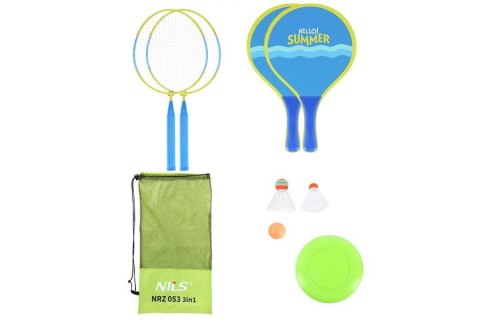 ZESTAW DO BADMINTONA NRZ053 3W1 /NILS