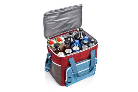 TORBA TERMICZNA NA JEDZENIE FROSTY CZERW-NIEB. /METEOR