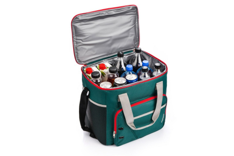 TORBA TERMICZNA NA JEDZENIE FROSTY ZIEL-CZERW. /METEOR