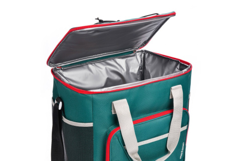 TORBA TERMICZNA NA JEDZENIE FROSTY ZIEL-CZERW. /METEOR