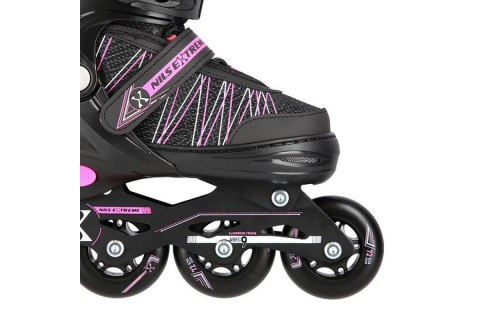 ŁYŻWOROLKI REGULOWANE 2W1 NH11912 ROZM. M (35-38) /NILS