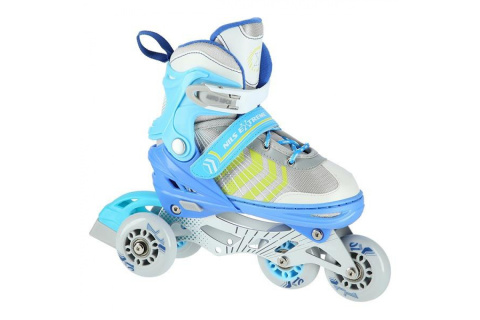 ŁYŻWOROLKI REGULOWANE 4W1 NH18192 ROZM. S (29-33) /NILS