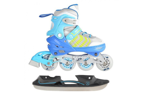 ŁYŻWOROLKI REGULOWANE 4W1 NH18192 ROZM. S (29-33) /NILS