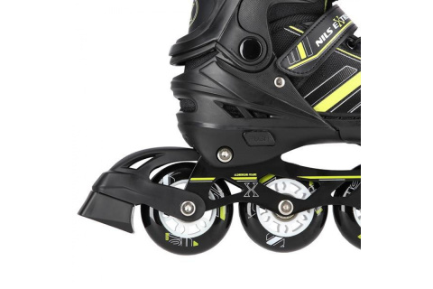 ŁYŻWOROLKI REGULOWANE 2W1 NH18191 ROZM. M (34-38) /NILS