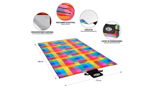 KOC PIKNIKOWY NC2222 280X170CM /NILS