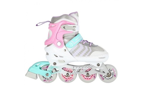 ŁYŻWOROLKI REGULOWANE 4W1 NH18192 ROZM. M (34-38) /NILS