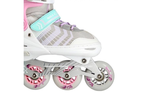 ŁYŻWOROLKI REGULOWANE 4W1 NH18192 ROZM. M (34-38) /NILS