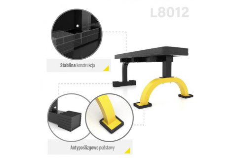 ŁAWECZKA DO ĆWICZEŃ L8012 /HMS
