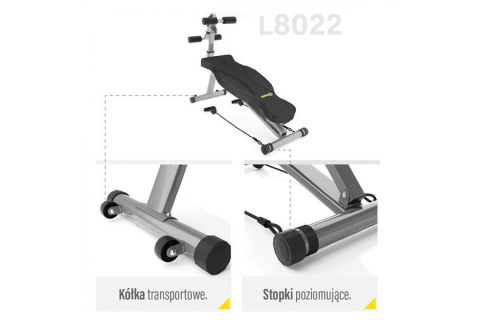 ŁAWECZKA DO ĆWICZEŃ L8022 /HMS