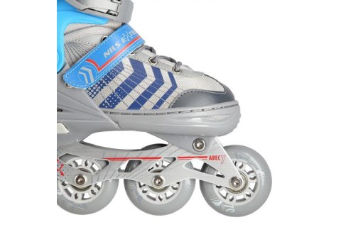 ŁYŻWOROLKI REGULOWANE 4W1 NH18192 ROZM. L (39-43) /NILS