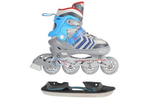 ŁYŻWOROLKI REGULOWANE 4W1 NH18192 ROZM. L (39-43) /NILS