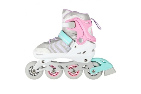 ŁYŻWOROLKI REGULOWANE 4W1 NH18192 ROZM. L (39-43) /NILS