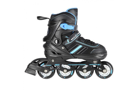 ŁYŻWOROLKI REGULOWANE 2W1 NH18191 ROZM. L (39-43) /NILS