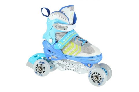 ŁYŻWOROLKI REGULOWANE 4W1 NH18192 ROZM. L (39-43) /NILS