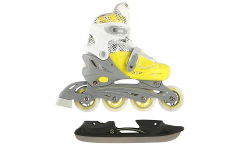 ŁYŻWOROLKI REGULOWANE 4W1 NH18331 ROZM. M (35-38) /NILS