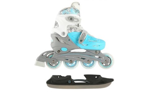 ŁYŻWOROLKI REGULOWANE 4W1 NH18331 ROZM. M (35-38) /NILS