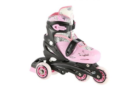 ŁYŻWOROLKI REGULOWANE 4W1 NH18331 ROZM. M (35-38) /NILS