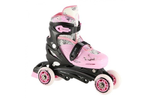 ŁYŻWOROLKI REGULOWANE 4W1 NH18331 ROZM. M (35-38) /NILS