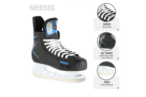 ŁYŻWY HOKEJOWE NH8588 ROZM. 42 /NILS