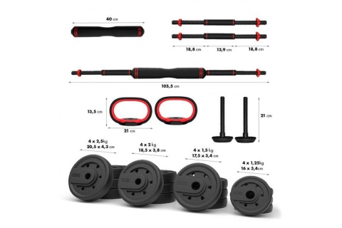 HANTLE REGULOWANE SZTANGA SGX130 30KG /HMS