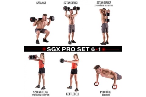 HANTLE REGULOWANE SZTANGA SGX130 30KG /HMS
