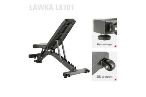 ŁAWECZKA DO ĆWICZEŃ L8701 /HMS