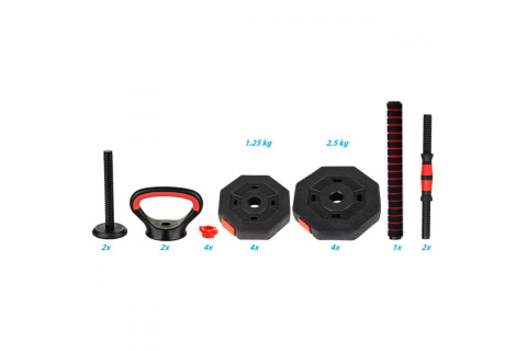 HANTLE REGULOWANE SZTANGA S1039190 15KG /EB FIT