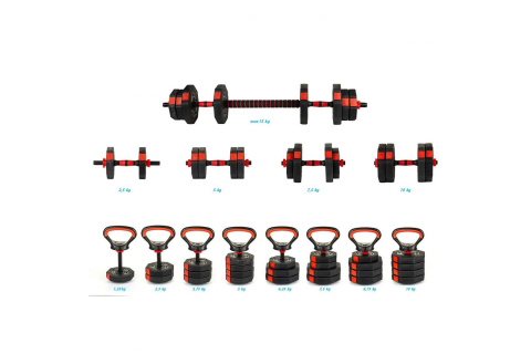 HANTLE REGULOWANE SZTANGA S1039190 15KG /EB FIT