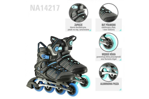 ŁYŻWOROLKI NA14217 ROZM. 41 /NILS