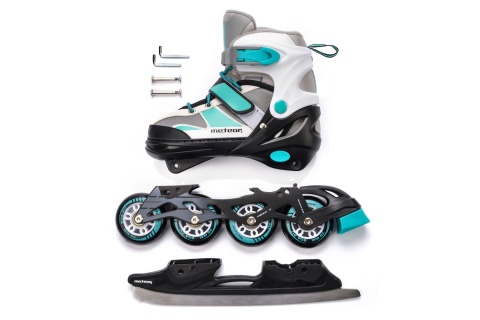 ŁYŻWOROLKI INV. 2W1 T ROZM. M (34-37) /METEOR