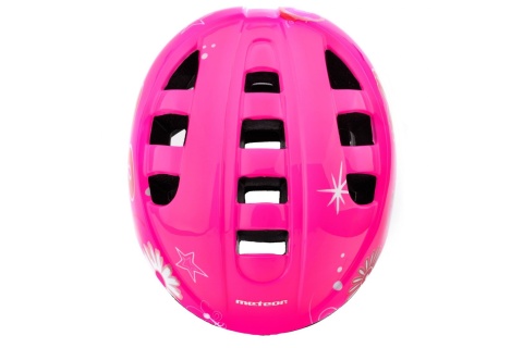 KASK ROWEROWY KS08 FLOWERS ROZM. M 52-56CM /METEOR