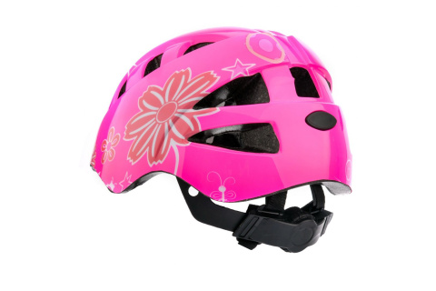 KASK ROWEROWY KS08 FLOWERS ROZM. S 48-52CM /METEOR