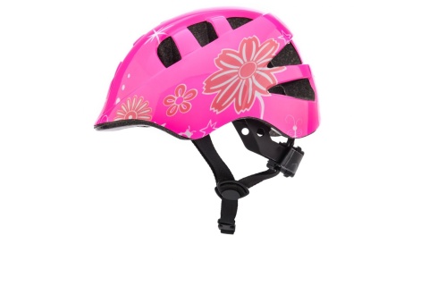 KASK ROWEROWY KS08 FLOWERS ROZM. S 48-52CM /METEOR