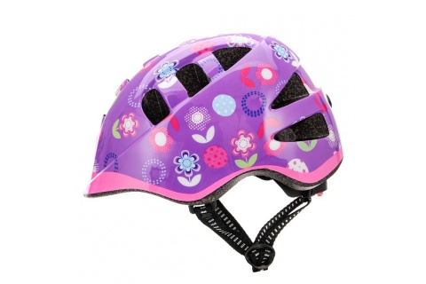 KASK ROWEROWY MA-2 FLOWERS ROZM. S 48-52CM /METEOR