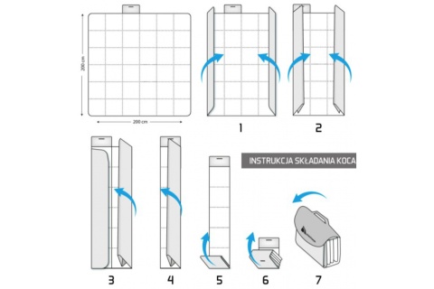KOC PIKNIKOWY S37507 180X200CM /METEOR