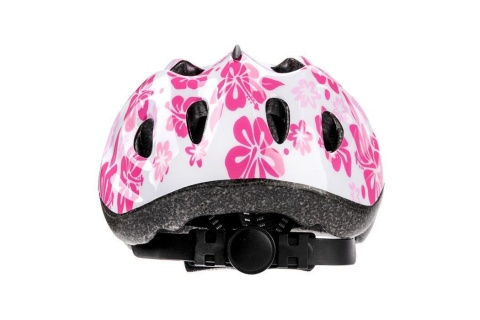 KASK ROWEROWY HB6-5 FLOWERS-W ROZM. S 48-52CM /METEOR