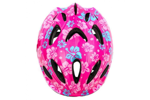 KASK ROWEROWY HB6-5 FLOWERS-P ROZM. S 48-52CM /METEOR