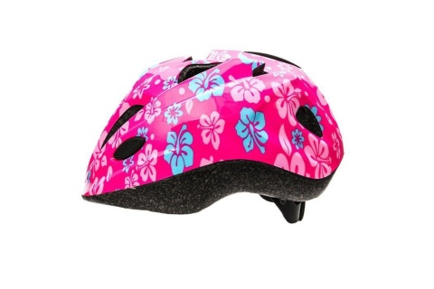 KASK ROWEROWY HB6-5 FLOWERS-P ROZM. S 48-52CM /METEOR