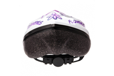 KASK ROWEROWY KS06 FLOWERS ROZM. S 48-52CM /METEOR