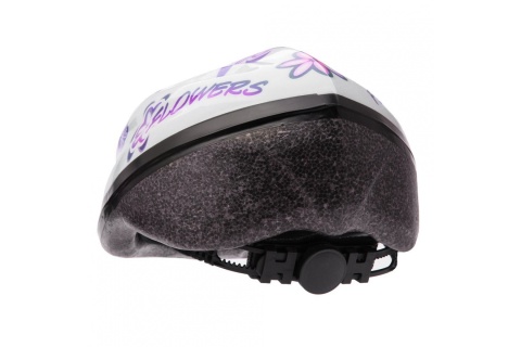 KASK ROWEROWY KS06 FLOWERS ROZM. S 48-52CM /METEOR