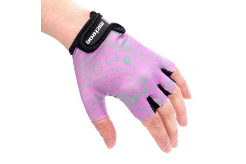 RĘKAWICZKI ROWEROWE FLOWER ROZM. M /METEOR