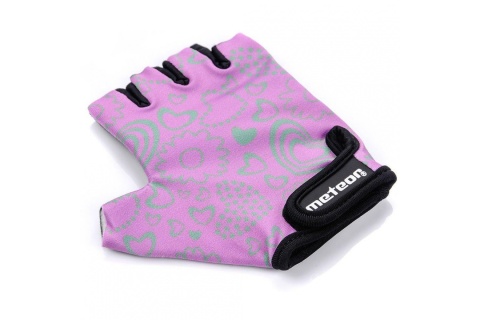 RĘKAWICZKI ROWEROWE FLOWER ROZM. M /METEOR