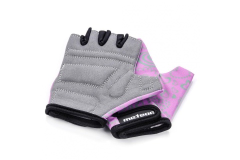 RĘKAWICZKI ROWEROWE FLOWER ROZM. M /METEOR