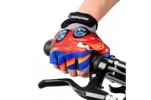 RĘKAWICZKI ROWEROWE AUTO ROZM. XS /METEOR
